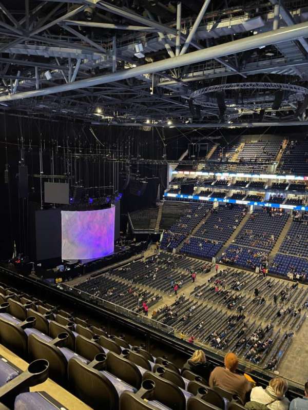 The O2, London, bloc: 405, rangée: F, place: 558