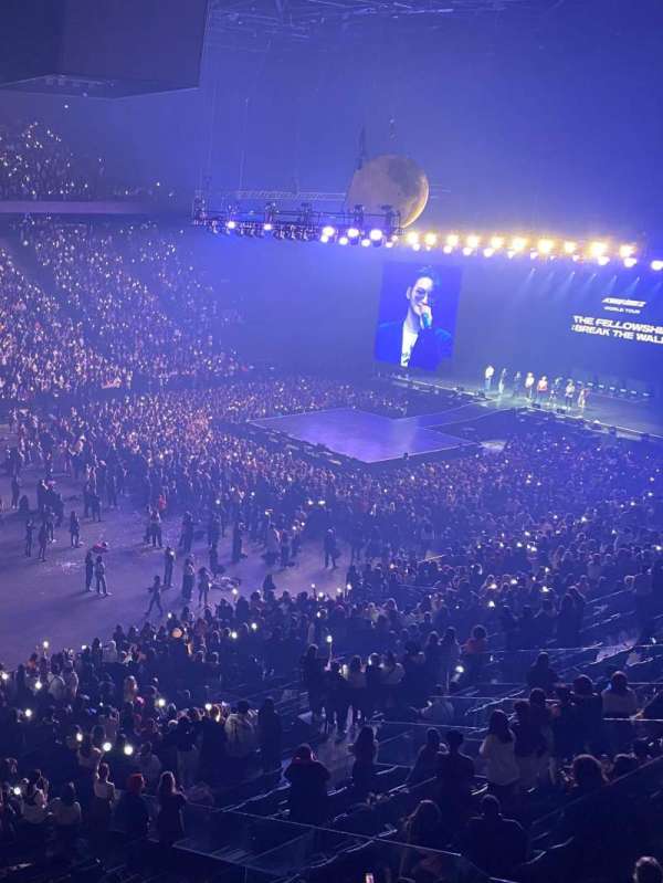 Accor Arena, bloc: Balcon D, rangée: 81, place: 27