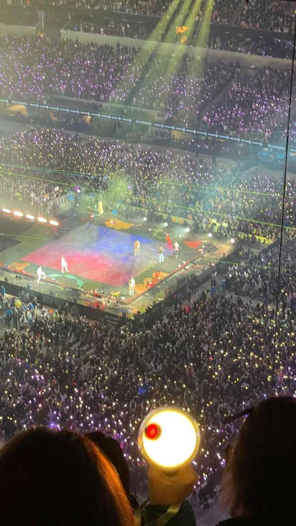 SoFi Stadium, bloc: 519, rangée: 4, place: 8