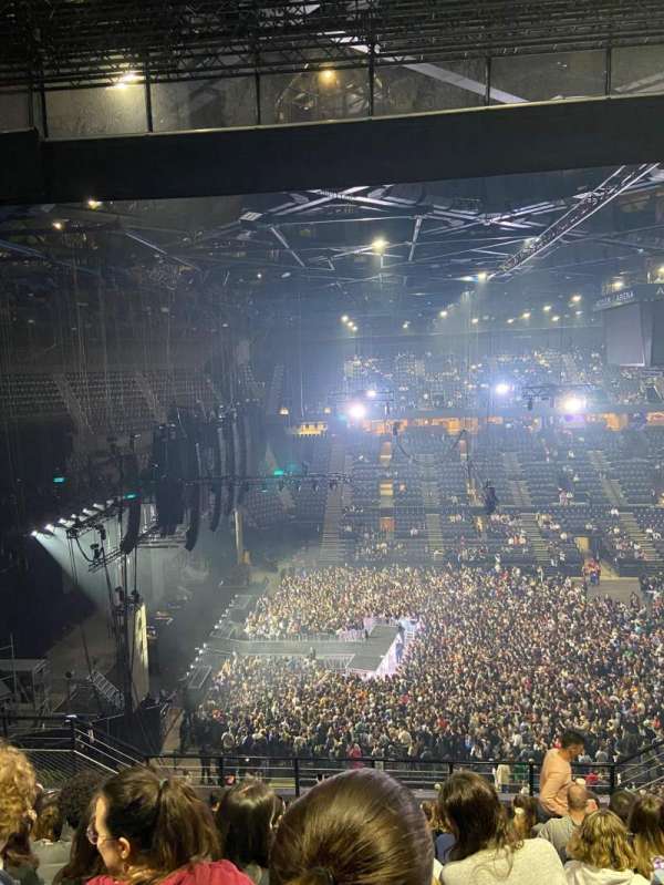 Accor Arena, bloc: Balcon O, rangée: 91, place: 2