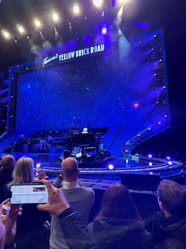 The O2, London, bloc: Floor A3, rangée: F, place: 50