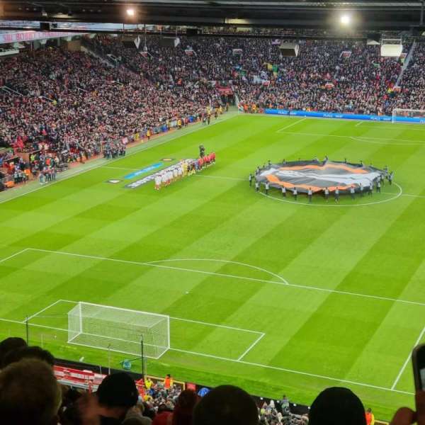 Old Trafford, bloc: E336, rangée: 25, place: 25