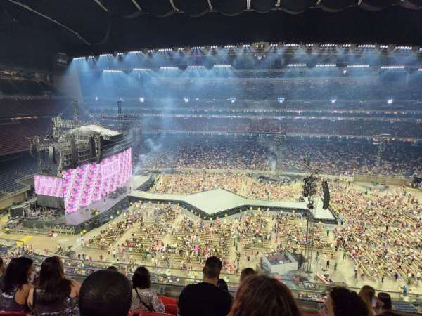 NRG Stadium, bloc: 508, rangée: M, place: 18