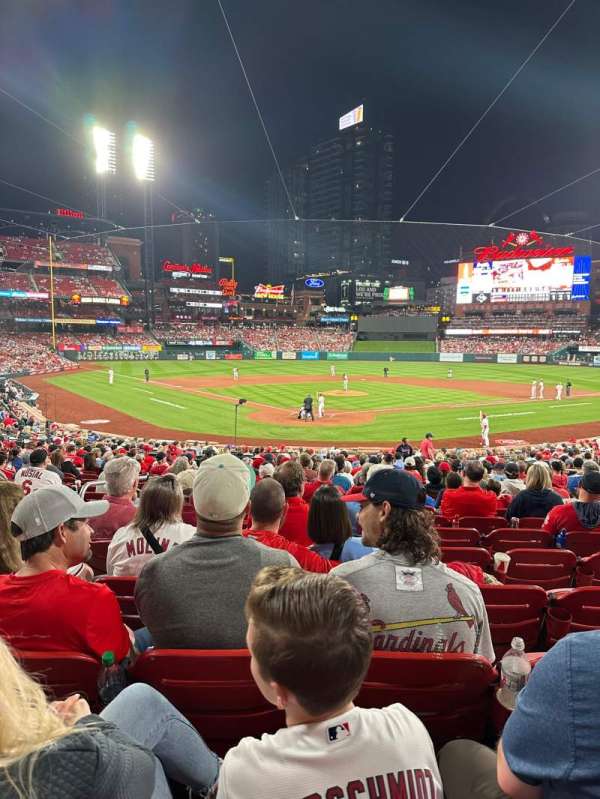 Busch Stadium, bloc: 149, rangée: 17, place: 6