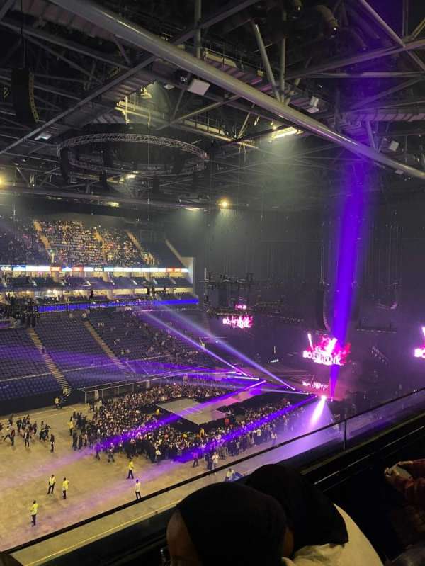 The O2, London, bloc: 418, rangée: B, place: 864