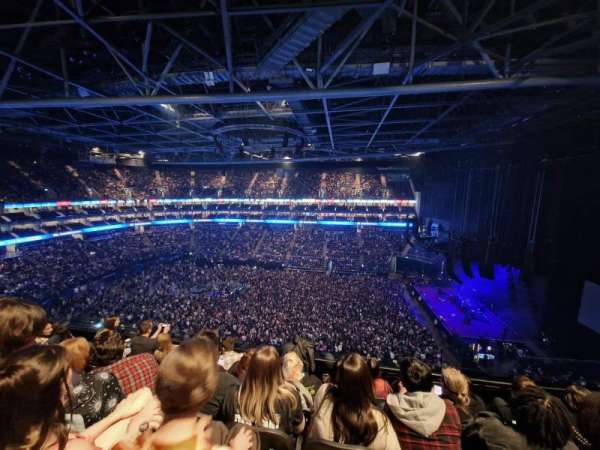 The O2, London, bloc: H, rangée: E, place: 945