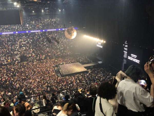 Accor Arena, bloc: Balcon F, rangée: 91, place: 10