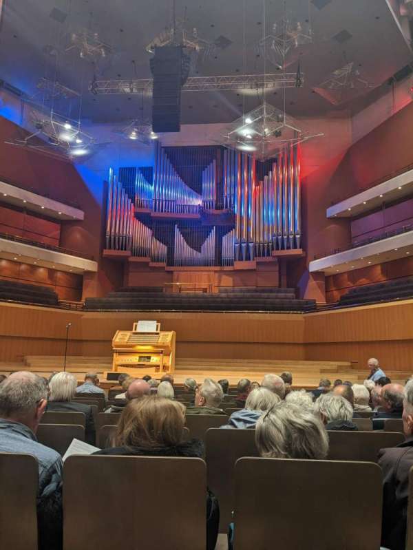 The Bridgewater Hall, bloc: Stalls, rangée: L, place: 29