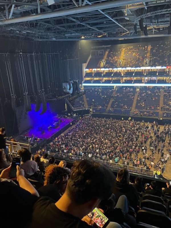 The O2, London, bloc: 403, rangée: H, place: 521