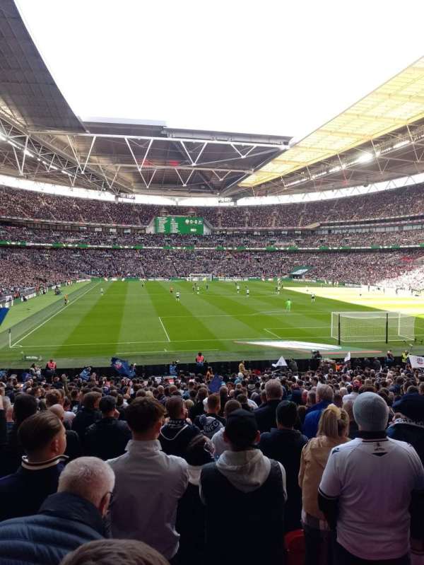 Wembley Stadium, bloc: 113, rangée: 29, place: 52