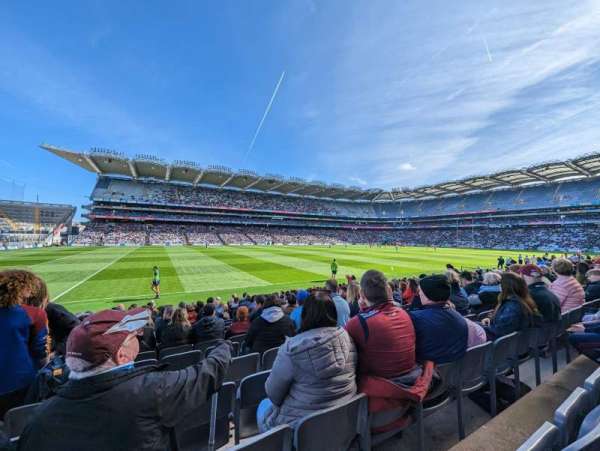 Croke Park, bloc: 335, rangée: P, place: 19