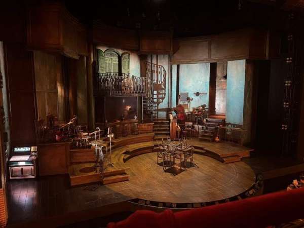 Walter Kerr Theatre, bloc: Mezzanine L, rangée: A, place: 3