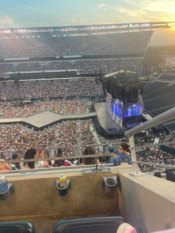 Lincoln Financial Field, bloc: 227, rangée: 6, place: 12