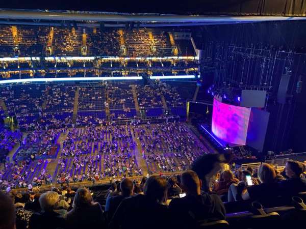 The O2, London, bloc: 420, rangée: R, place: 418