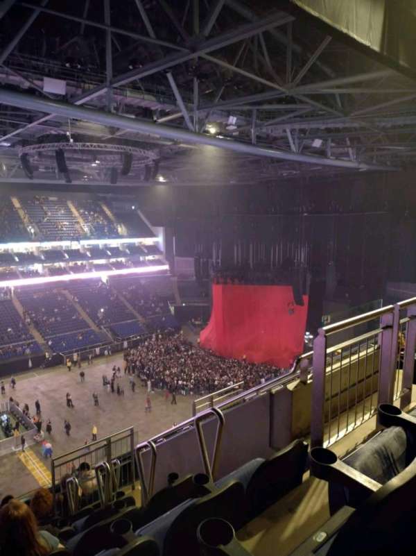 The O2, London, bloc: 418, rangée: j, place: 866