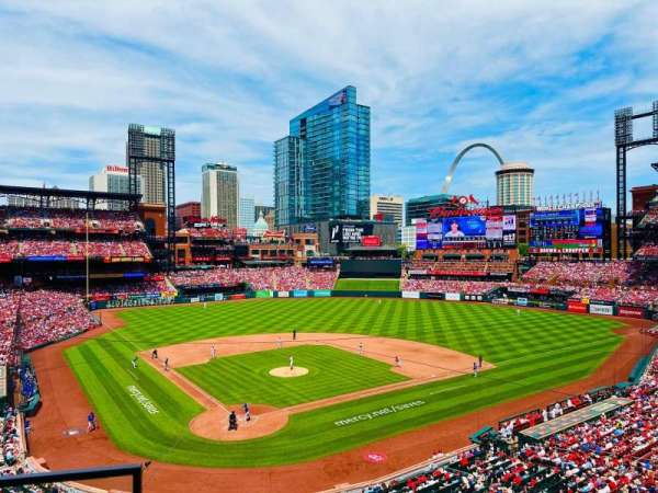 Busch Stadium, bloc: 249, rangée: 3, place: 15