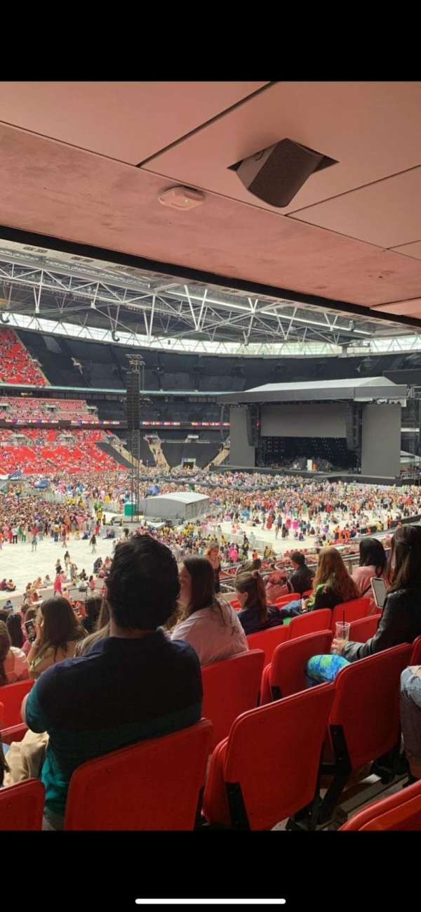 Wembley Stadium, bloc: 104, rangée: 43, place: 40