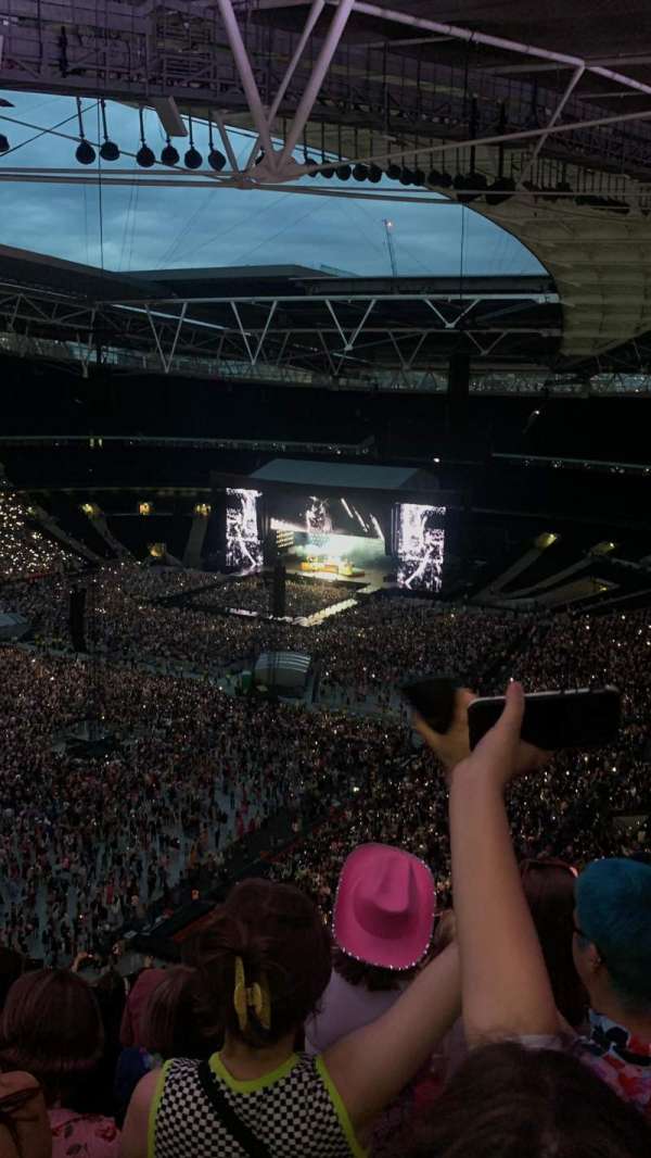 Wembley Stadium, bloc: 508, rangée: 23, place: 221
