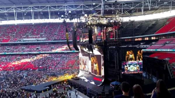 Wembley Stadium, bloc: 248, rangée: 5, place: 199