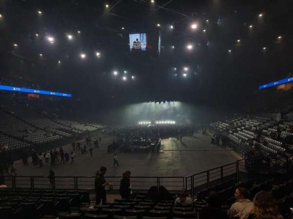 Accor Arena, bloc: Gradin A, rangée: 14, place: 14