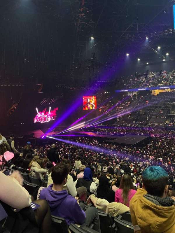 Accor Arena, bloc: Gradin P, rangée: 7, place: 6