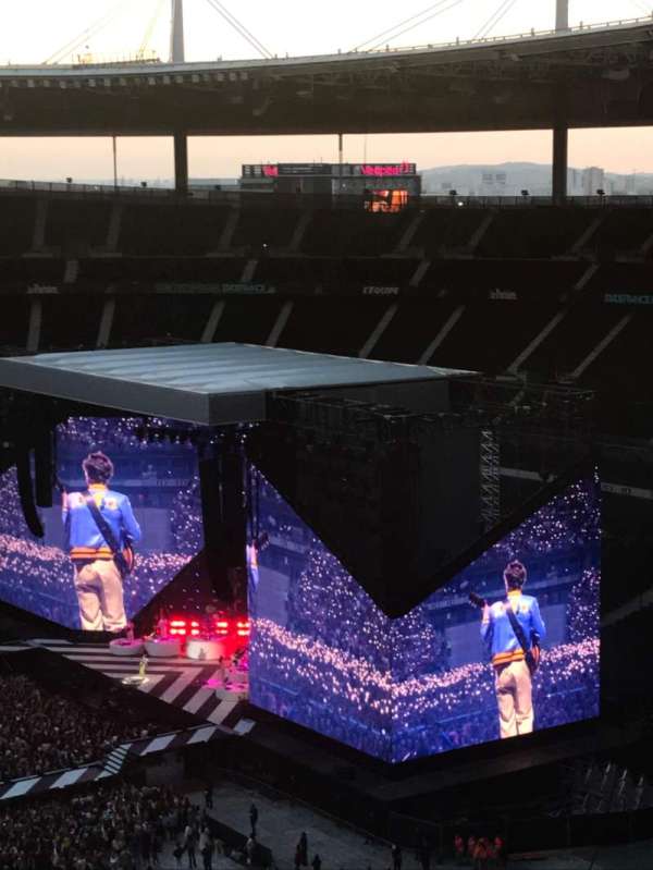 Stade de France, bloc: D9, rangée: 80, place: 33