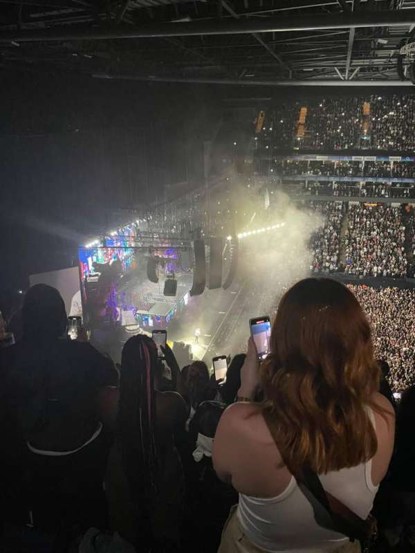 The O2, London, bloc: 403, rangée: K, place: 498