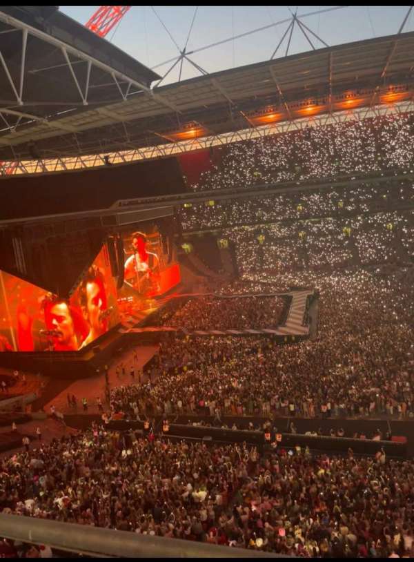 Wembley Stadium, bloc: 528, rangée: 1, place: 55