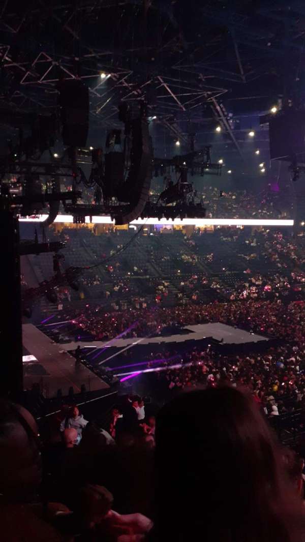Accor Arena, bloc: Gradin M, rangée: 3, place: 18