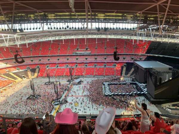 Wembley Stadium, bloc: 551, rangée: 38, place: 342