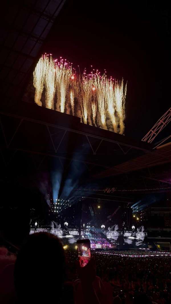 Wembley Stadium, bloc: 121, rangée: 25, place: 270