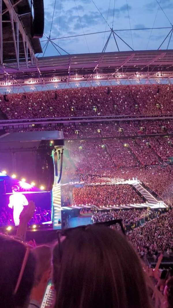Wembley Stadium, bloc: 531, rangée: 14, place: 124