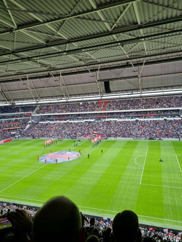 Philips Stadion, bloc: OO, rangée: 37, place: 10