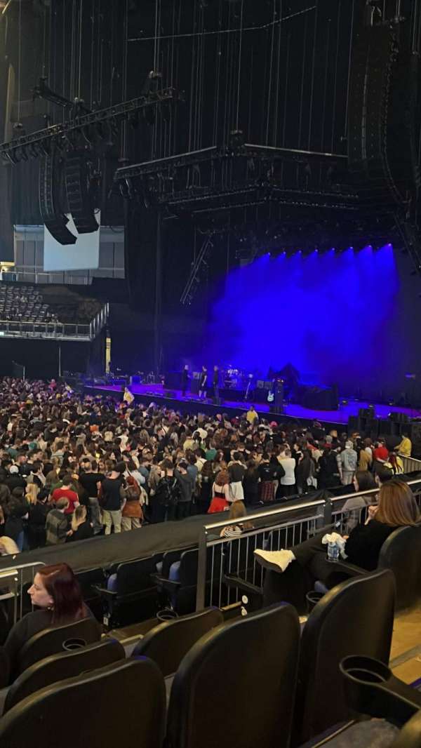 The O2, London, bloc: 111, rangée: M, place: 355