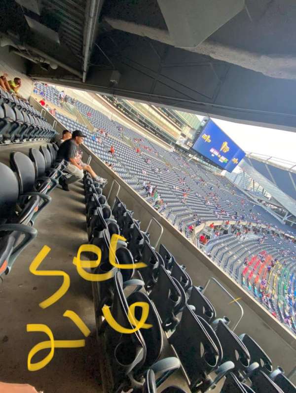 Soldier Field, bloc: 216, rangée: 15, place: 24-26