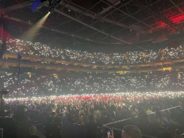 The O2, London, bloc: 101, rangée: E, place: 20
