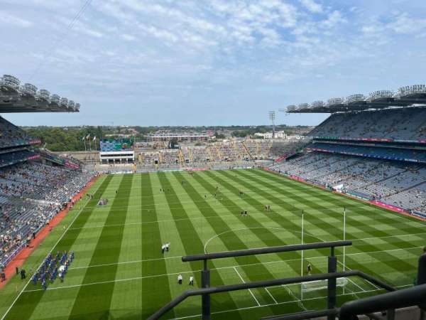 Croke Park, bloc: 720, rangée: J, place: 21