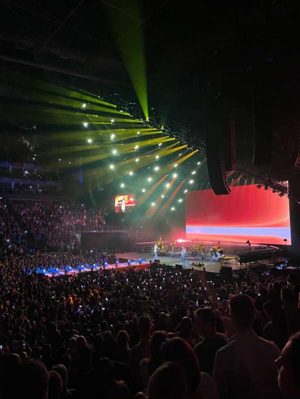The O2, London, bloc: 111, rangée: N, place: 350