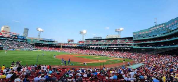 Fenway Park, bloc: Loge Box 160, rangée: JJ, place: 3