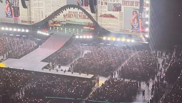 MetLife Stadium, bloc: 321, rangée: 25, place: 18