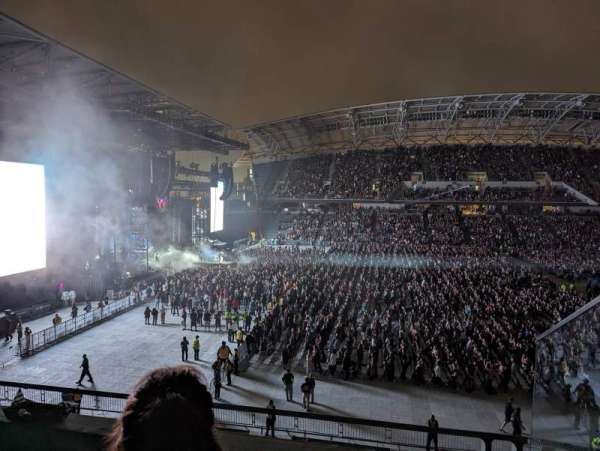 BMO Stadium, bloc: 233, rangée: B, place: 1