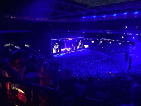 Wembley Stadium, bloc: 525, rangée: 11, place: 345