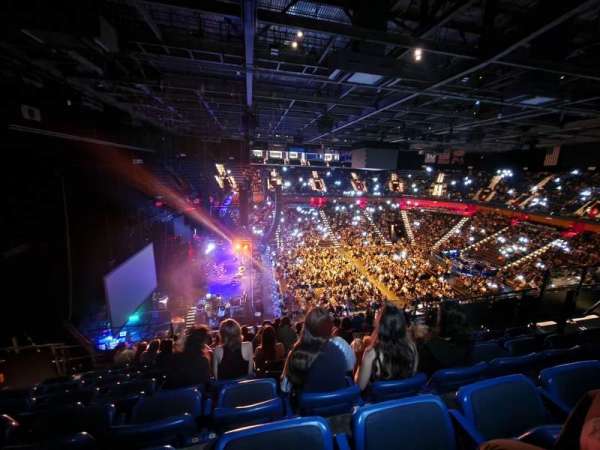 Mohegan Sun Arena, bloc: 119, rangée: K, place: 21