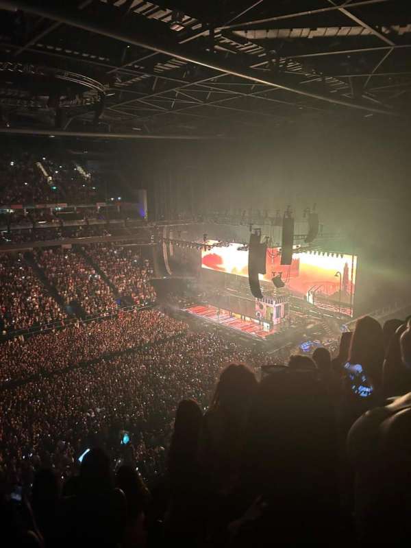 The O2, London, bloc: 418, rangée: e, place: 887