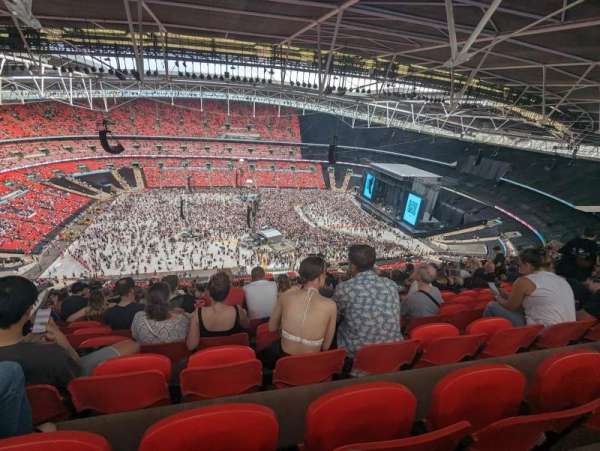 Wembley Stadium, bloc: 502, rangée: 39, place: 35