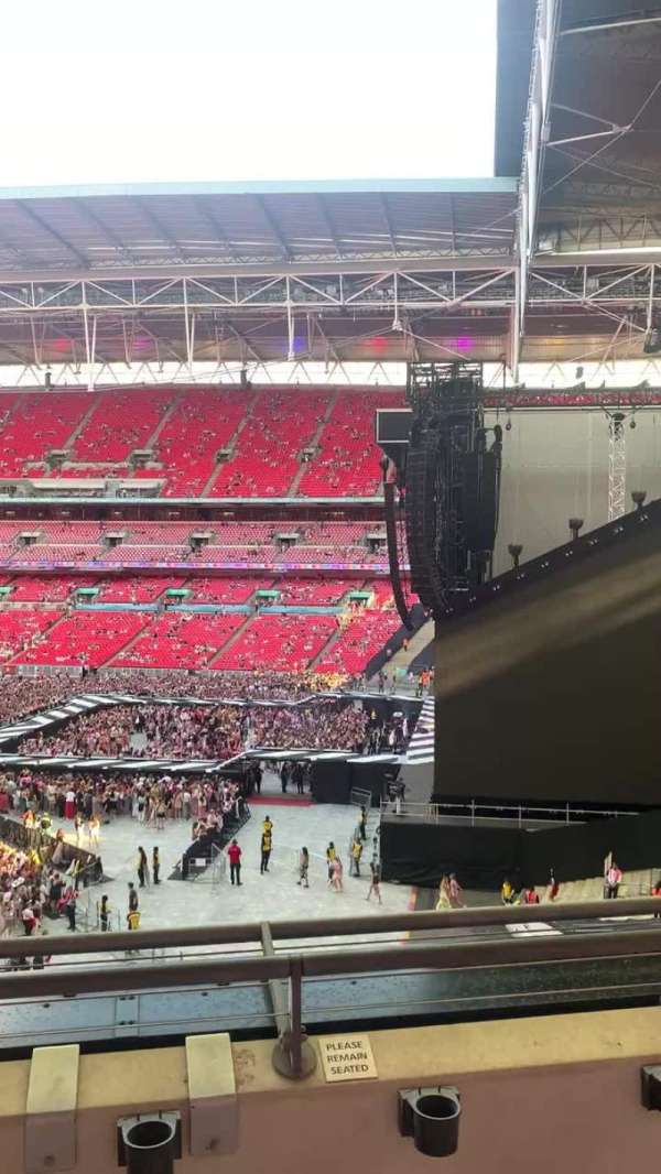 Wembley Stadium, bloc: 248, rangée: 3, place: 194