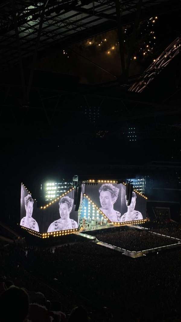Wembley Stadium, bloc: 523, rangée: 21, place: 28
