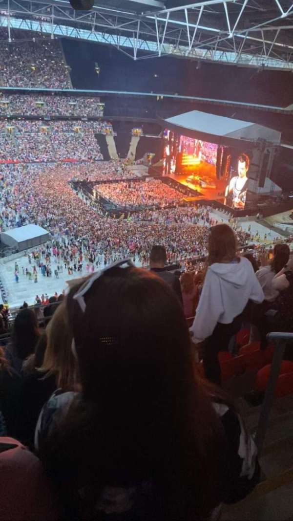 Wembley Stadium, bloc: 501, rangée: 19, place: 17