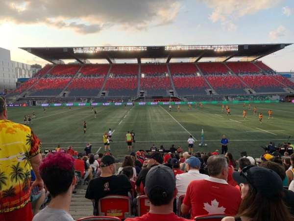 TD Place Stadium, bloc: S, rangée: 17, place: 23