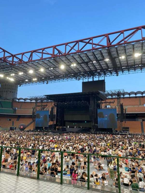 San Siro, bloc: N, rangée: 3, place: 1